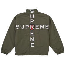 Supreme 'Olive' Cross Track Jacket