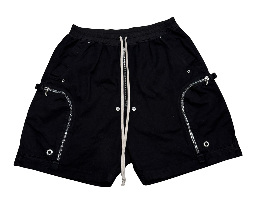 Rick Owens DRKSHDW 'Bauhaus' Canvas Cargo Shorts