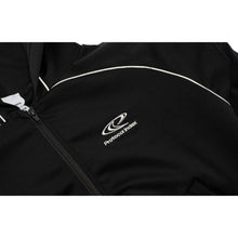 Protocol Index 'Black' Padded Shoulder Zip Up Hoodie