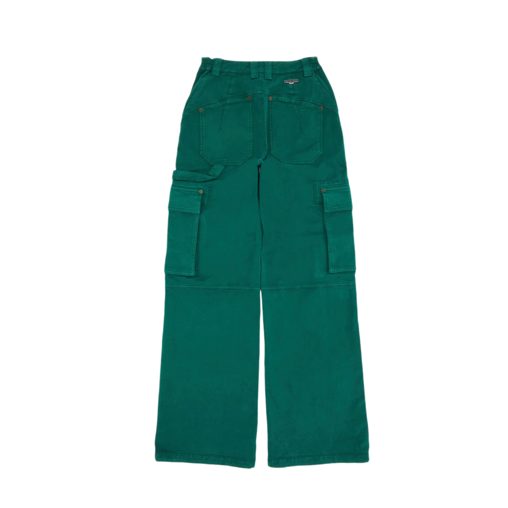 Marine Serre 'Evergreen' Workwear Pants