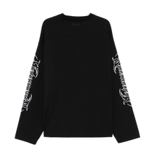 Vetements 'Arm Logo Script' Black Longsleeve