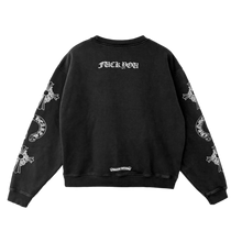 Chrome Hearts 'Soap and Water' Black Crewneck