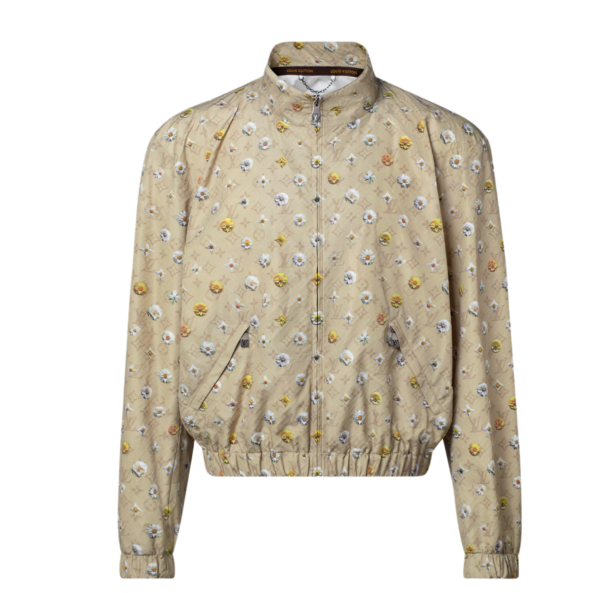Louis Vuitton 'Tan' Monogram Printed Track Top
