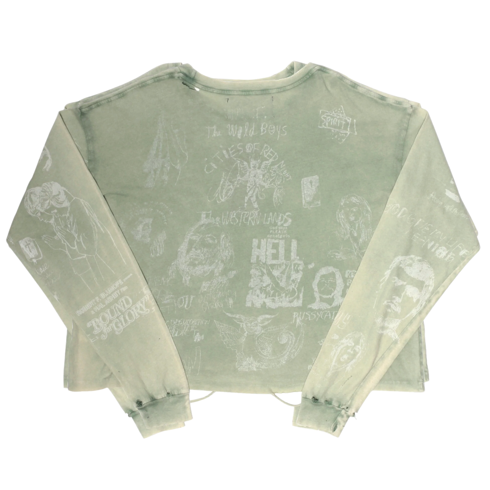 Paly 'Bethlehem' Light Green Longsleeve