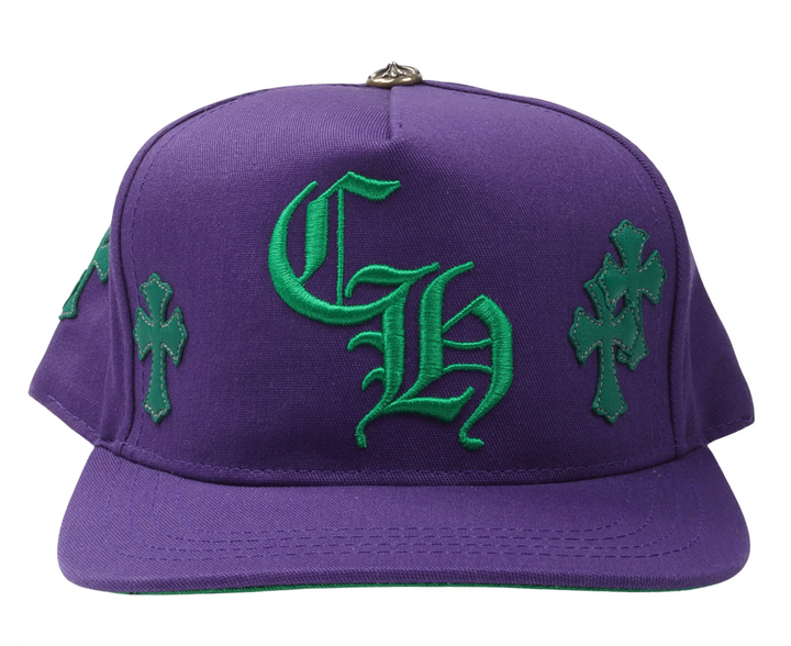 Chrome Hearts 'Sax Purple' Cross Patch Hat