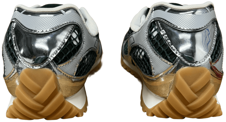 Bottega Orbit 'Biliard Green' Silver Sneakers