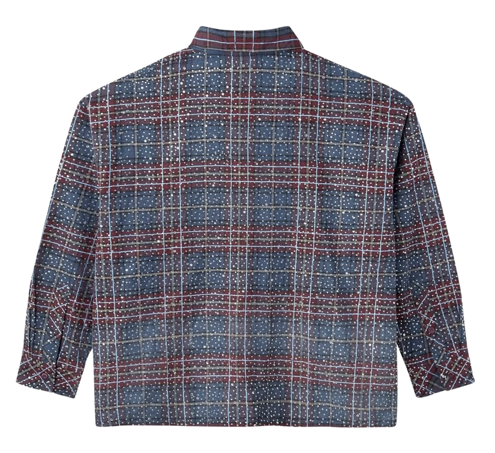 Happy Memories Don't Die HMDD 'Disco' Cropped Flannel