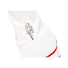 Chrome Hearts 'White Cross Patch' White Converse Sneakers