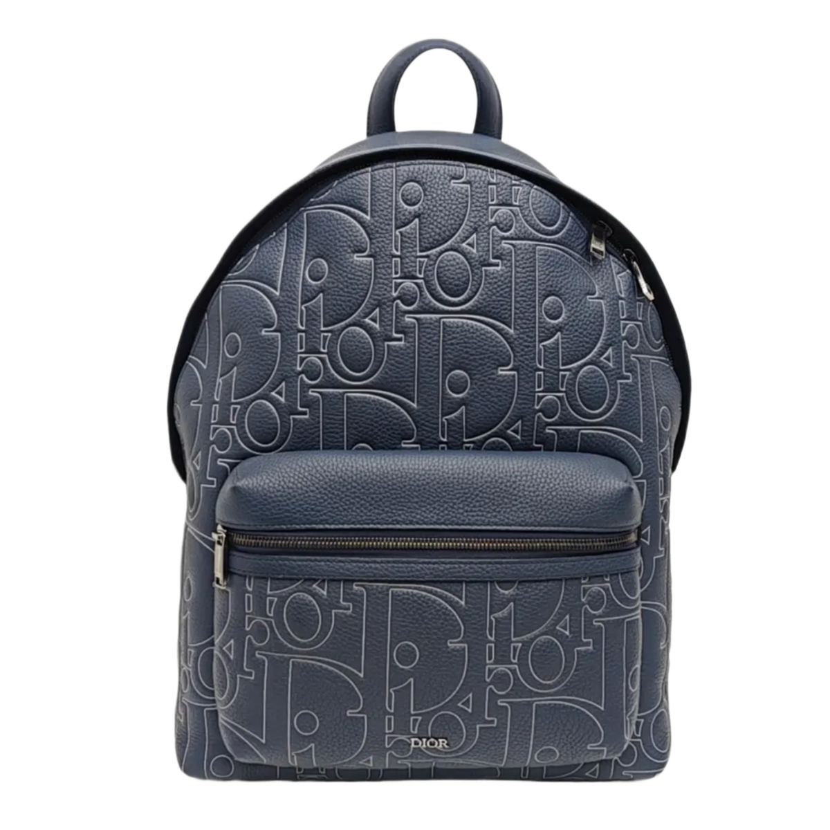 Dior 'Navy' Rider 2.0 Stencil Leather Backpack 