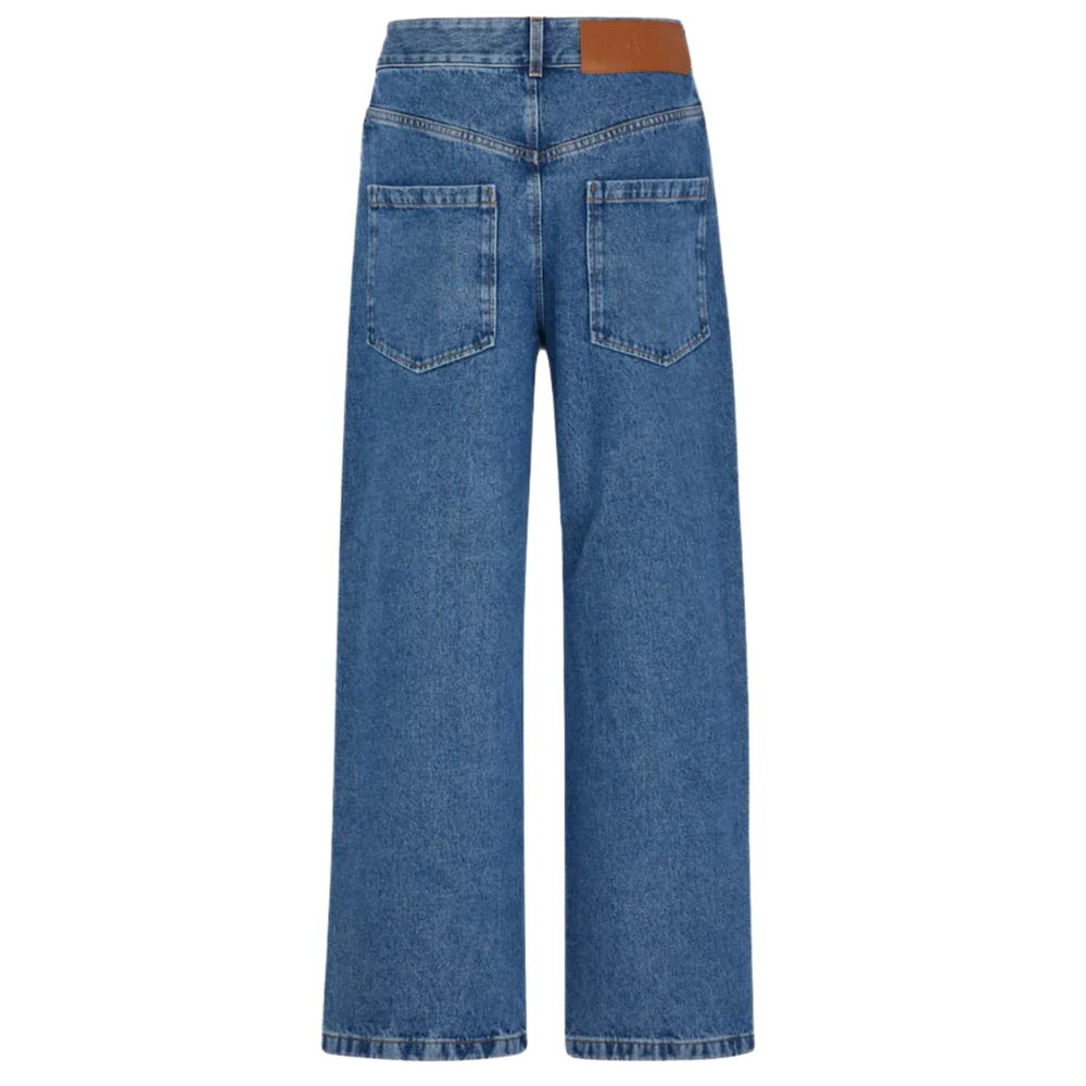Loewe 'Blue Denim' Anagram Baggy Jeans