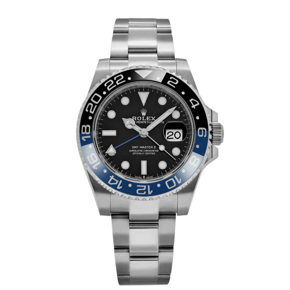 Rolex GMT-Master II 'Batman' Stainless Steel Oyster Watch 2026