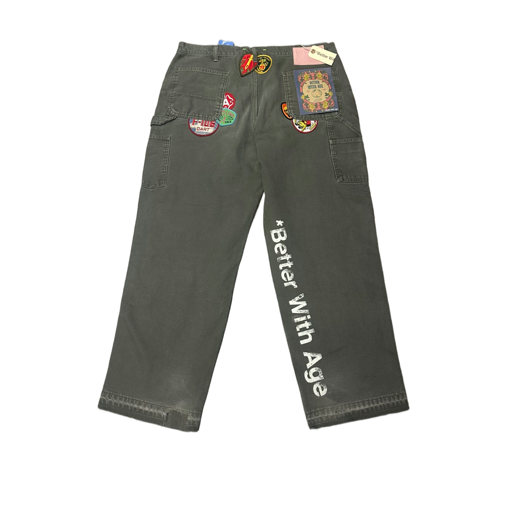 *Better With Age 'Multi Patch' Carpenter Pant