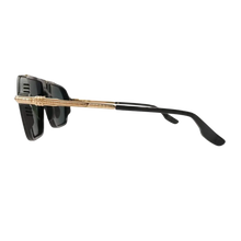 Chrome Hearts 'Drippy Black & Gold Plated' Sunglasses 
