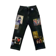 Better With Age 'Black' Tabloid Carpenter Pants