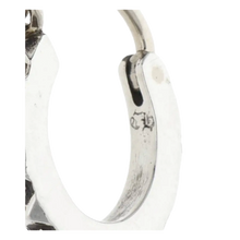Chrome Hearts 'Silver' Mini Hoop Earrings