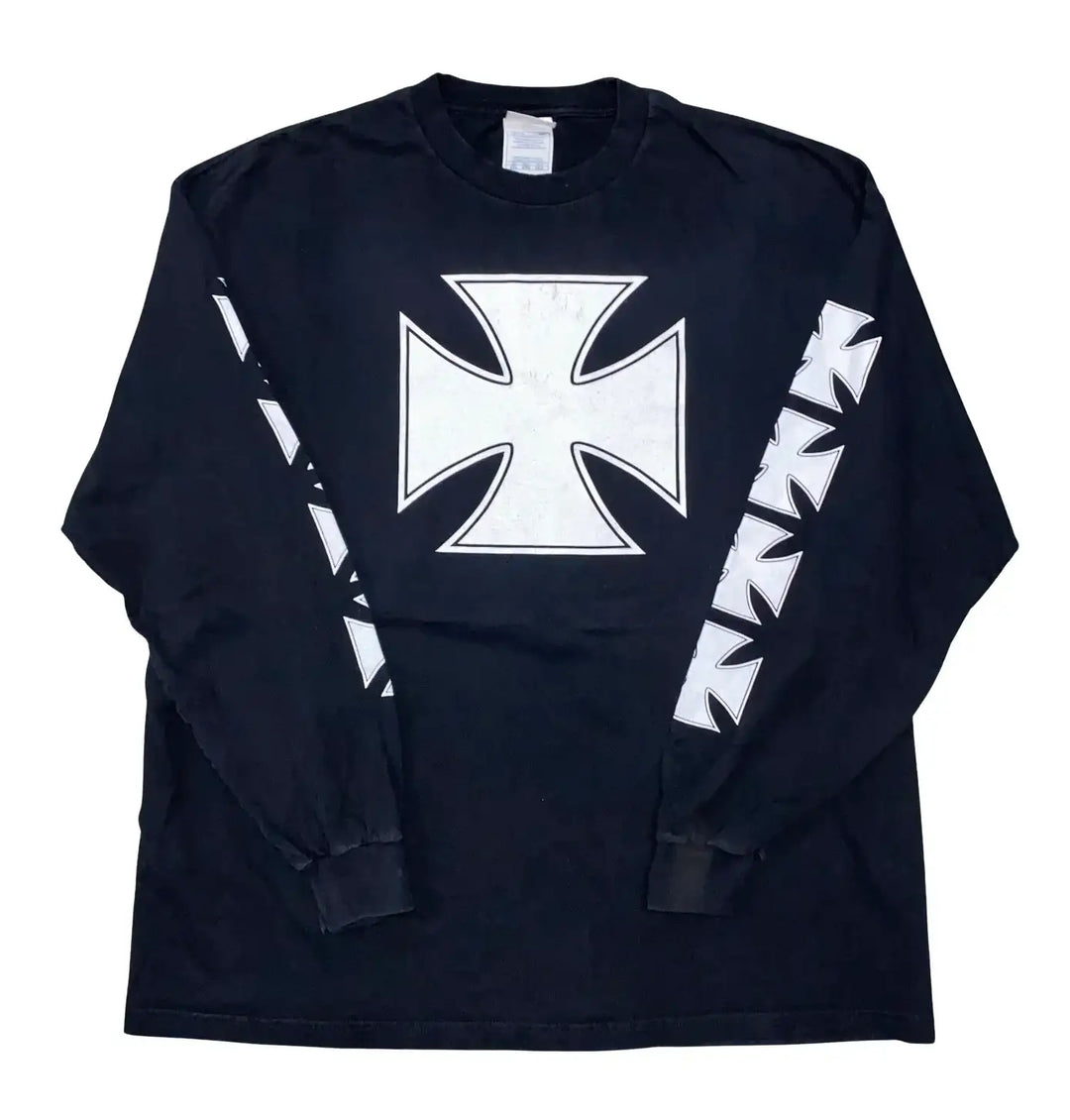 West Coast Choppers 'Iron Cross' Vintage Longsleeve Tee