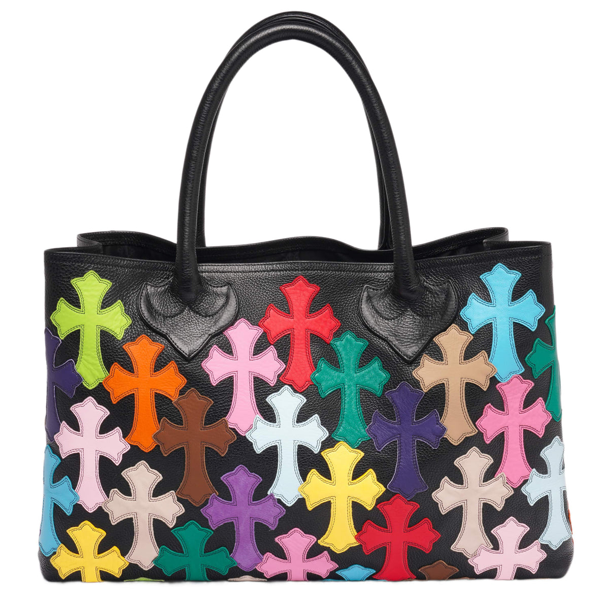 Chrome Hearts 'Multicolor' Cross Patch Tote Bag