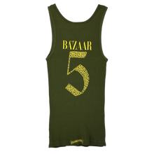 Chrome Hearts 'Bazaar Scroll' Vintage Green Women's Tank Top