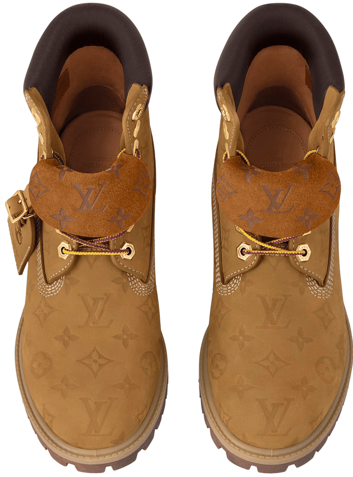 Louis Vuitton x Timberland 'Wheat' Boots