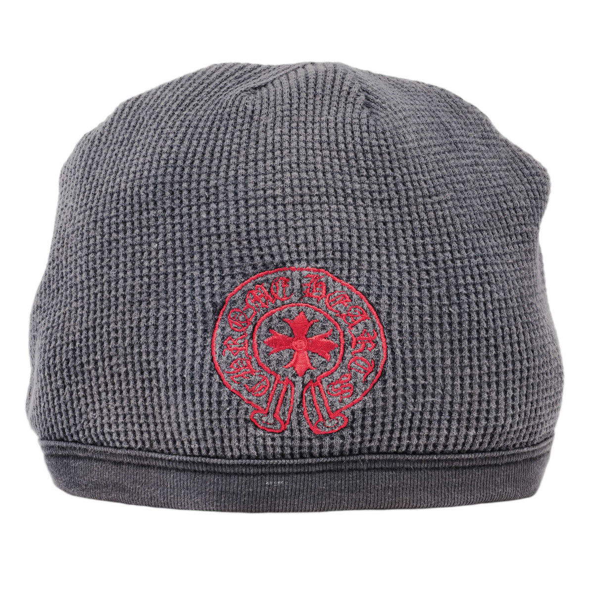 Chrome Hearts Vintage 'Black' Red Horseshoe Beanie