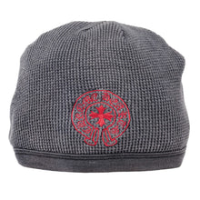 Chrome Hearts Vintage 'Black' Red Horseshoe Beanie