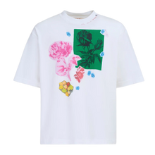 Marni 'Flower Collage' White Tee