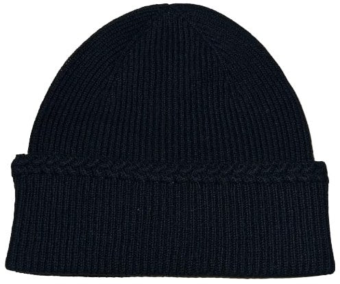 Chanel 'Black/Pink' Cashmere Cloche Beanie