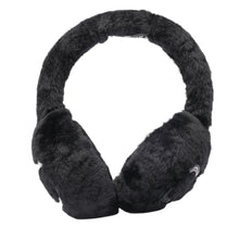 Chanel 'Black/Ecru' Cashmere CC Earmuffs