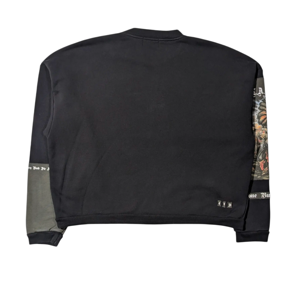 Enfants Riches Deprimes 'Black/Green' NA Assemblage Crewneck