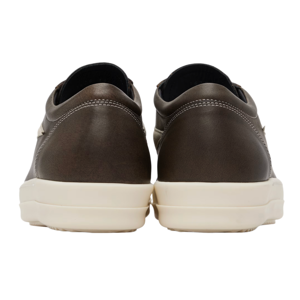 Rick Owens 'Brown Tower' Leather Vintage Sneakers