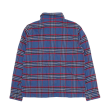 Chrome Hearts 'Blue Red Work Dog' Flannel Shirt
