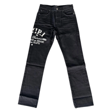 Amiri 'Arts District Logo' Black Jeans