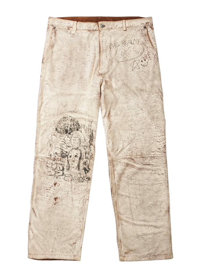 Paly 'Realm Painted Suede' Pants