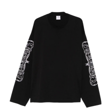 Vetements 'Arm Logo Script' Black Longsleeve