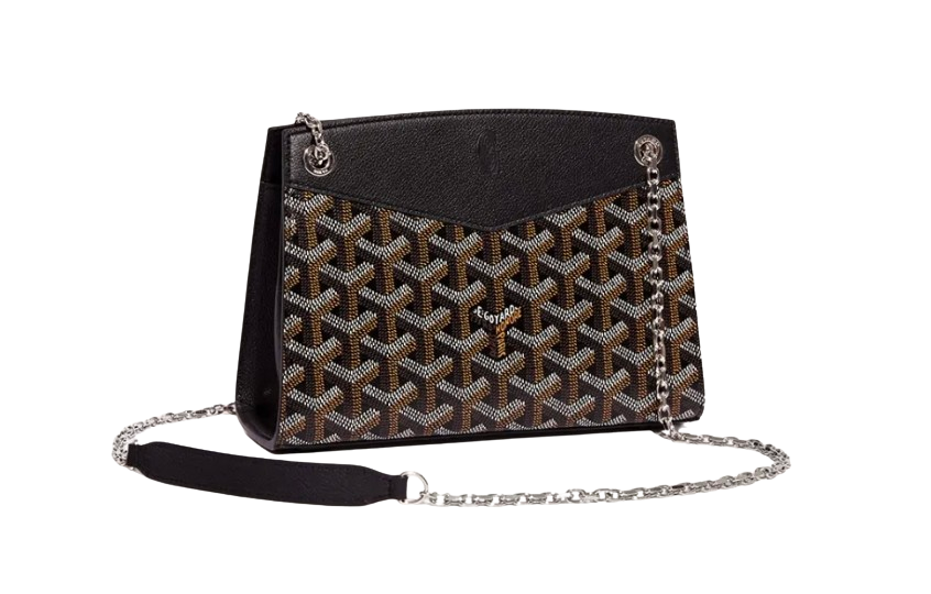 Goyard 'Black' Rouette Structure Mini Bag