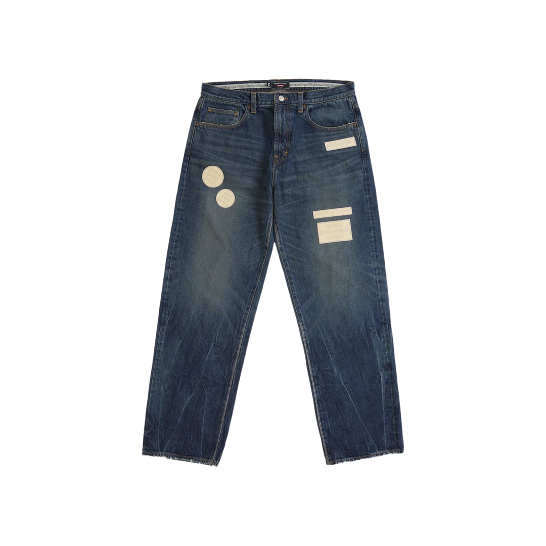 Supreme Number (N)ine Patches Loose Fit Jean Dark Indigo