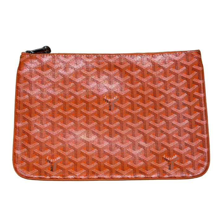 Goyard 'Orange' Senat MM Toiletry Pouch
