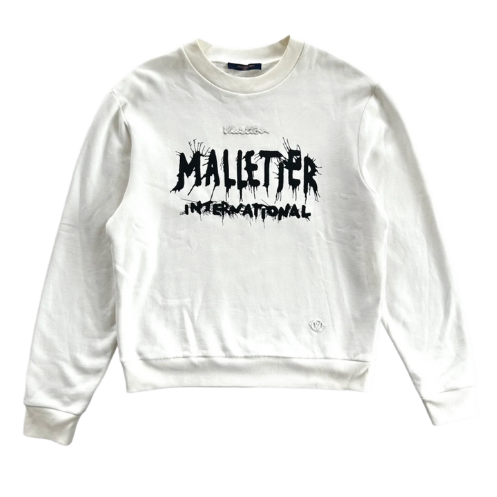 Louis Vuitton 'White' Malietier International Crewneck