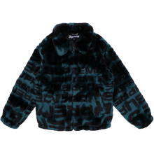 Supreme 'Faux Fur Dark Teal' Repeater Bomber