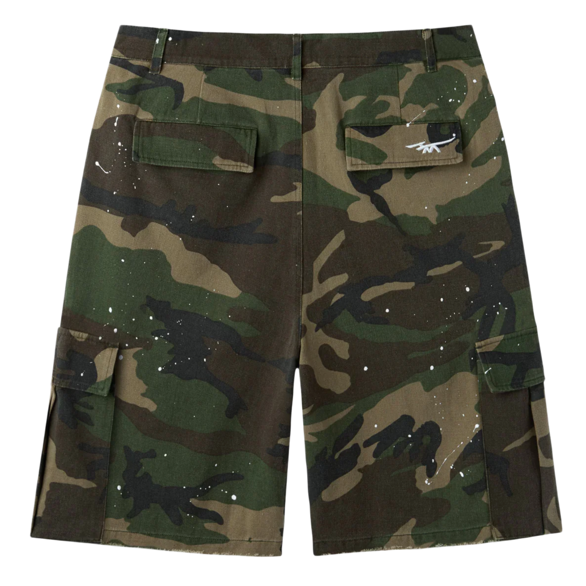 Happy Memories Don't Die HMDD 'Camo' Paint Splatter Shorts