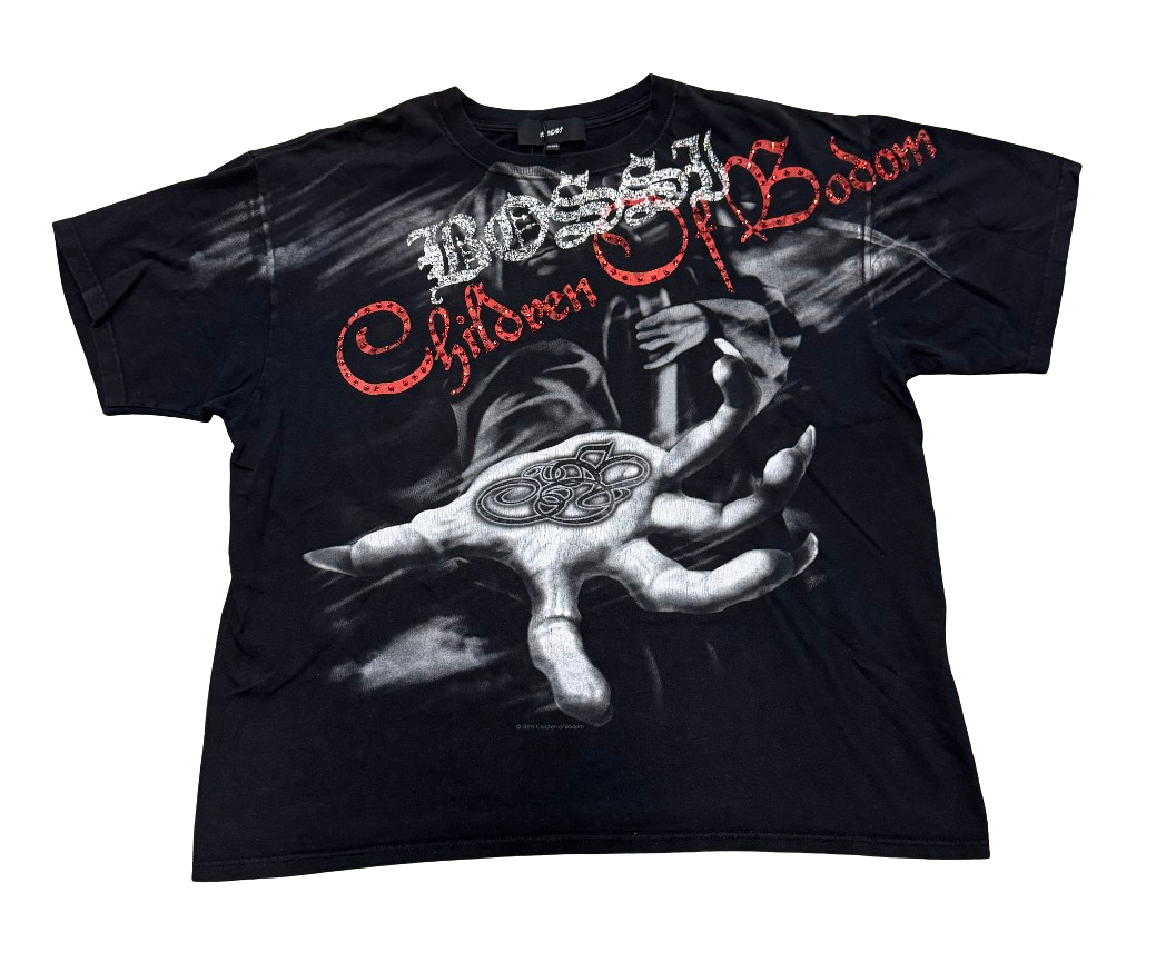 Bossi 'Children Of Bodom' Vintage Rhinestone Tee