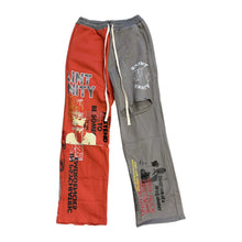 Saint Vanity 'Orange/Grey' Sweatpants