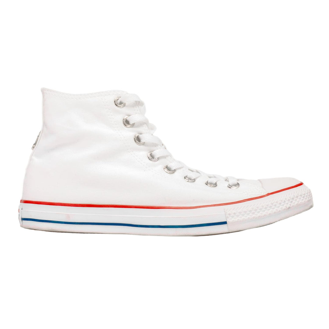 Chrome Hearts 'White Cross Patch' White Converse Sneakers
