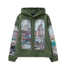 Who Decides War 'Politics as Usual' Green Hoodie