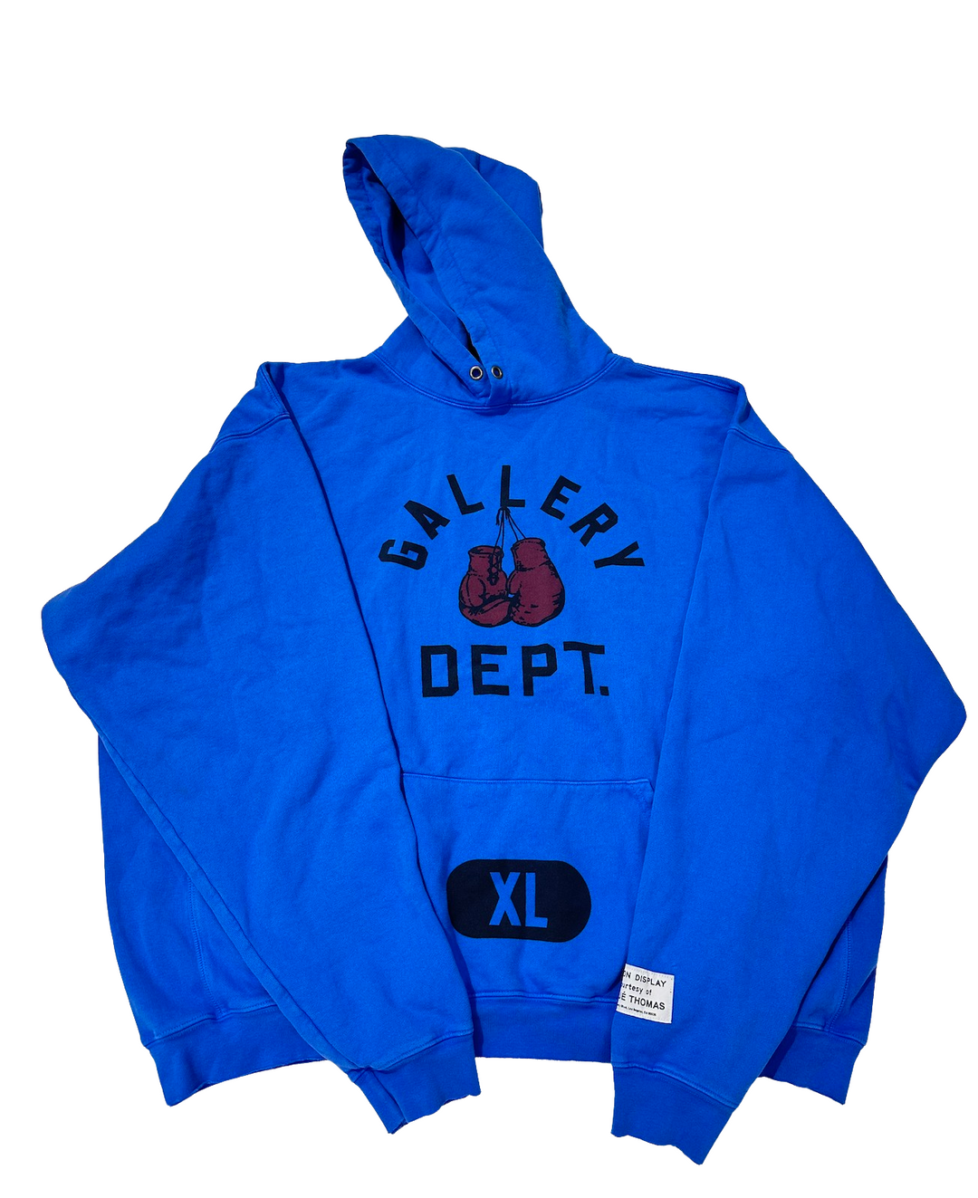 Gallery Dept. 'Boxing Merch' Blue Hoodie