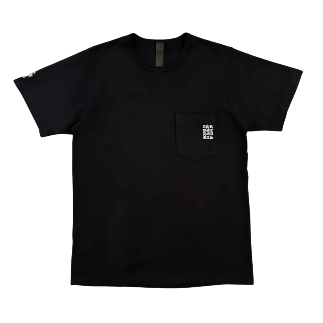 Chrome Hearts 'Black' Stadium Logo Pocket Tee