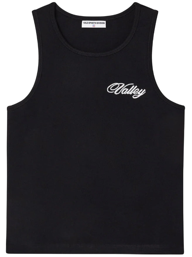 Vale 'Slub' Black Tank