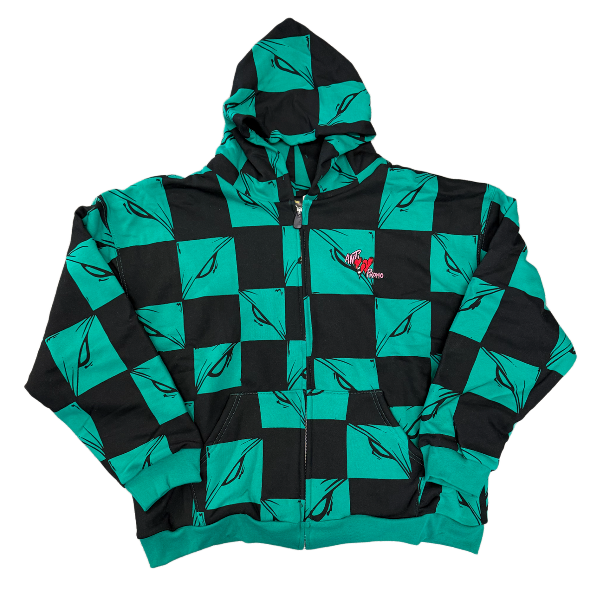 Matty Boy Anti-Promo 99 Eyes 'Green' Thermal Lined Zip