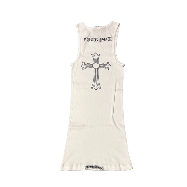 Chrome Hearts 'White' Vintage Cross Tank Top