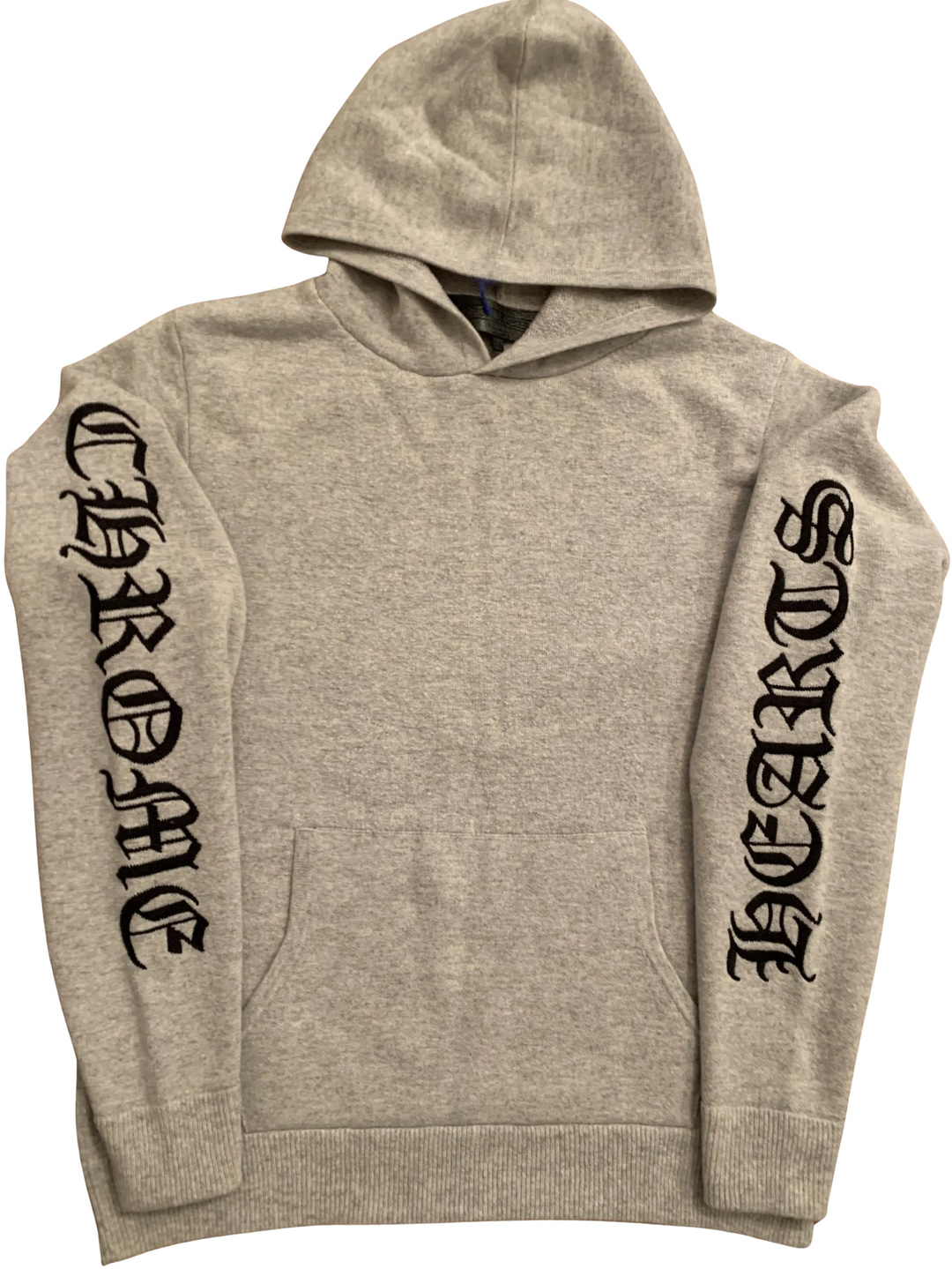 Chrome Hearts 'Grey Cashmere' Embroidered Hoodie
